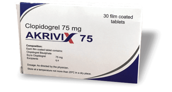 AKRIVIKS 75 tabletkalari 75mg N30