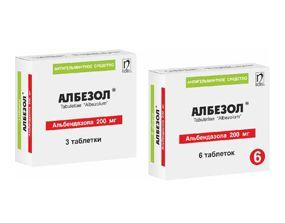 ALBEZOL tabletkalari 200mg N1