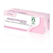 ANASTROZOL tabletkalari 1mg N30