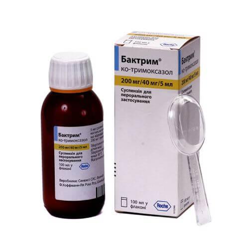 BAKTRIM suspenziya 100ml 240mg/5ml