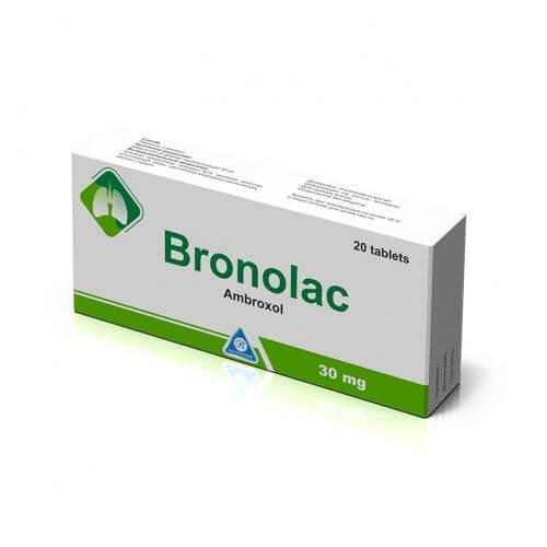 BRONOLAK tabletkalari 30mg N20