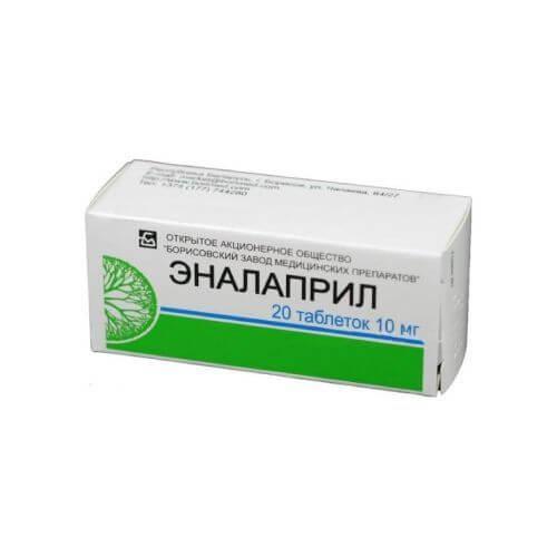 ENALAPRIL tabletkalari 5mg N10