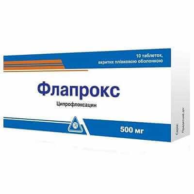 FLAPROKS tabletkalari 500mg N10