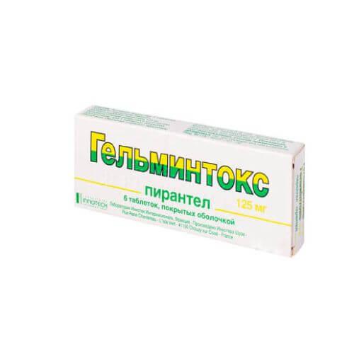 GELMINTOKS tabletkalari 250mg N3