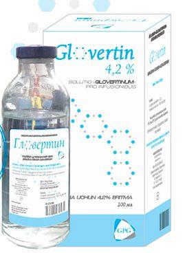 GLOVERTIN infuziya uchun eritma 100ml