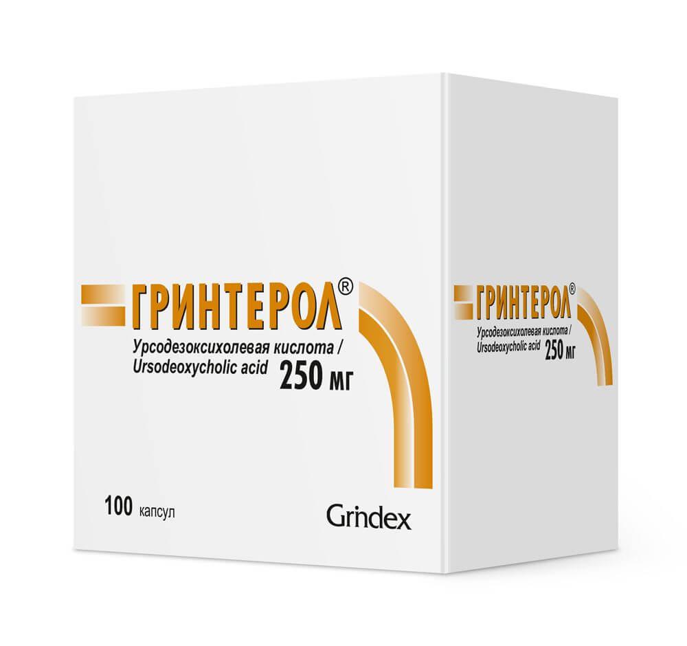 GRINTEROL kapsulalar  250mg N100