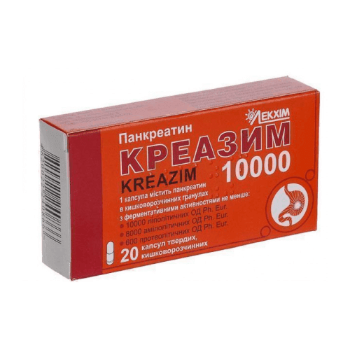 КРЕАЗИМ капсулы 10000ед N19