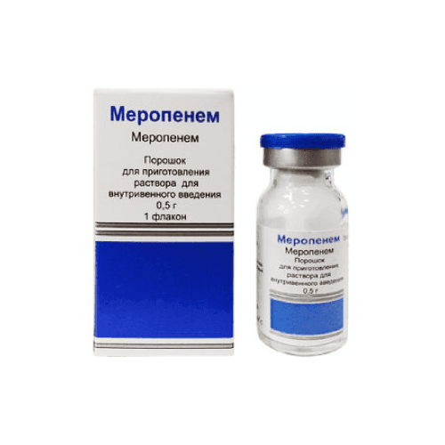 МЕРОПЕНЕМ порошок 500мг N0