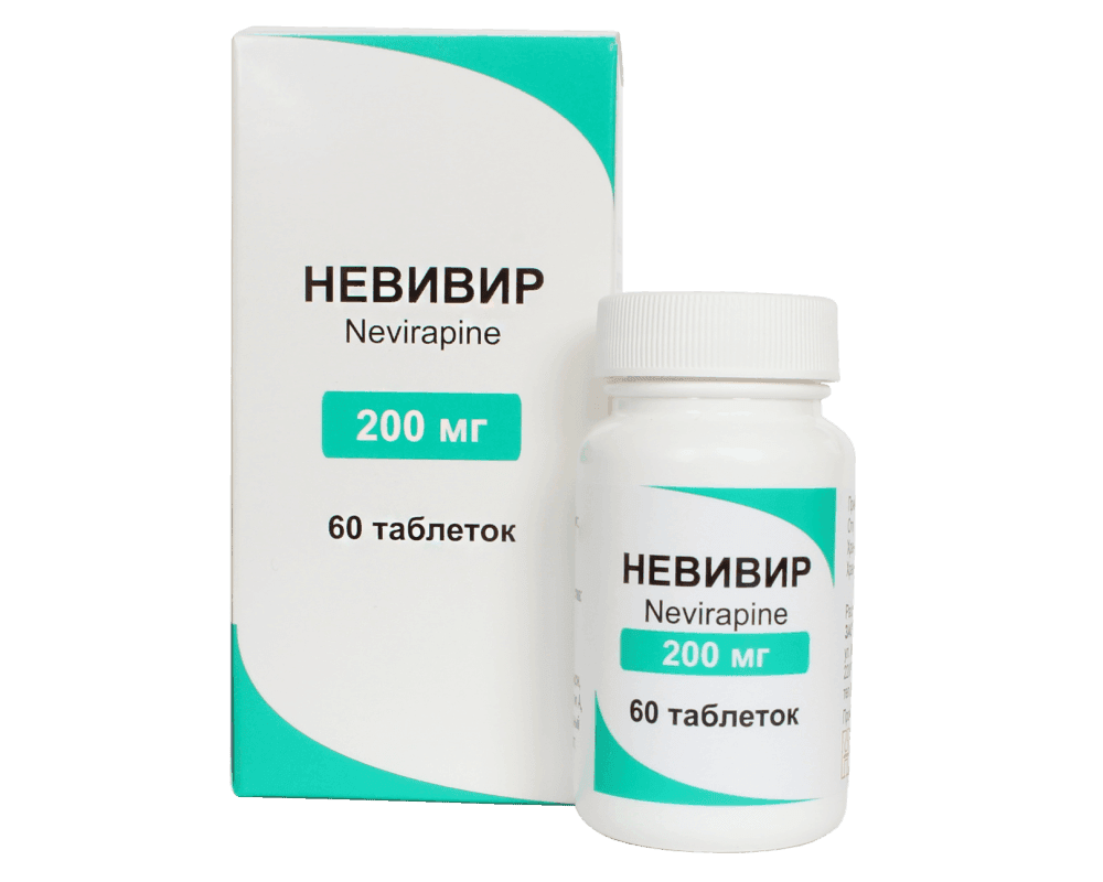 NEVIVIR tabletkalari 200mg N60