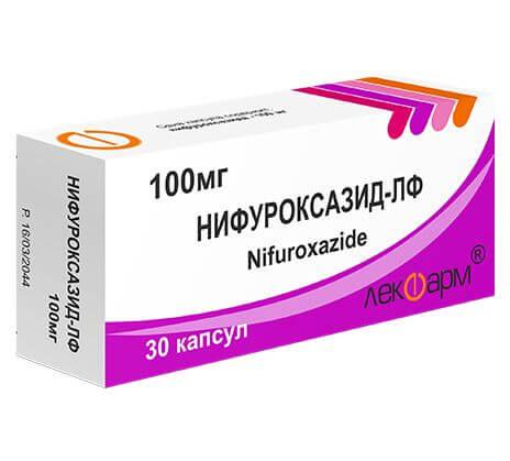 NIFUROKSAZID LF kapsulalar  100mg N30