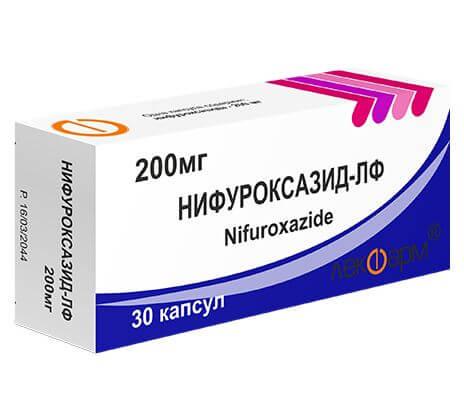 NIFUROKSAZID LF kapsulalar  200mg N30