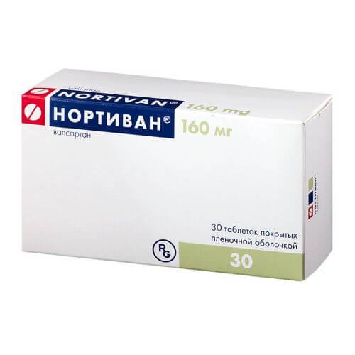 NORTIVAN tabletkalari 80mg N30