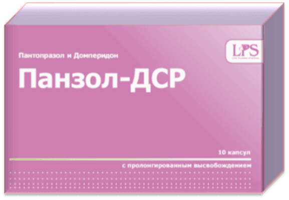 ПАНЗОЛ ДСР капсулы 30мг 40 мг+30 мг N9