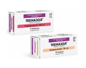 ТЕКНАЗОЛ капсулы N4 от Nobel Pharmsanoat