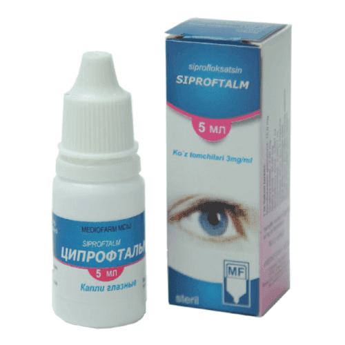 SIPROFTALM tomchilar 5ml 3mg/ml