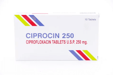 SIPROSIN 250 tabletkalari 250mg N10